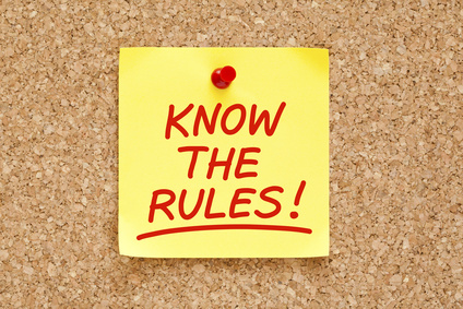 know the rules of protocol